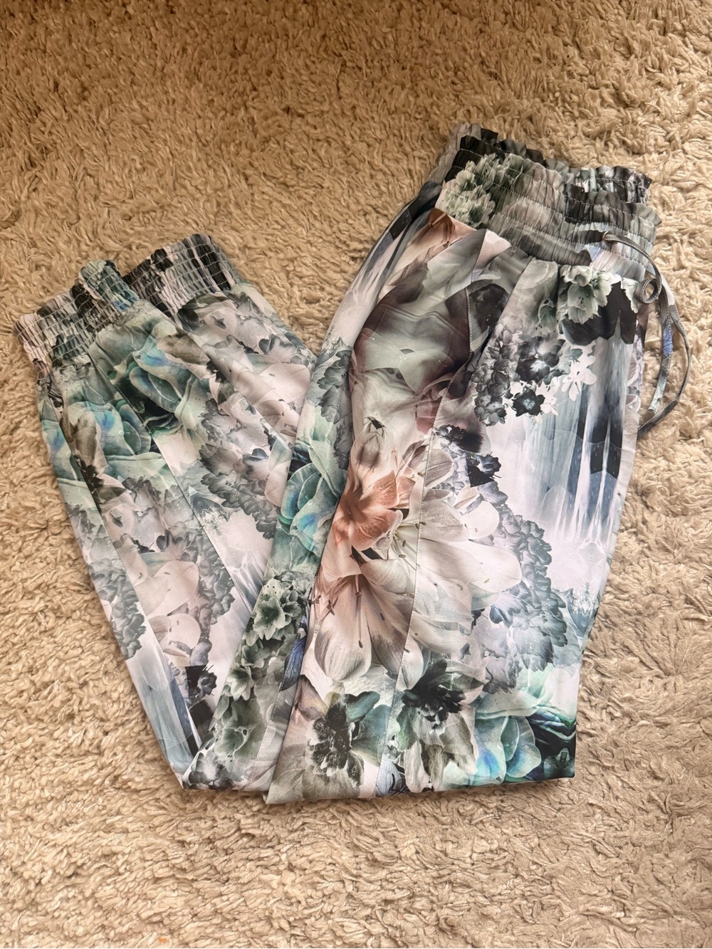 Bebe multi color trousers size S